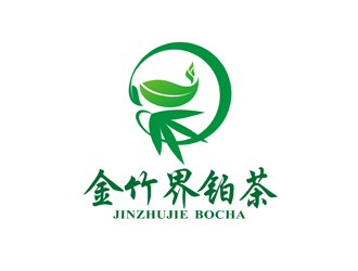 譚家強(qiáng)的金竹界鉑茶 LOGOlogo設(shè)計(jì)