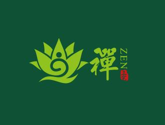 黃安悅的禪ZEN中國(guó)文化logo設(shè)計(jì)logo設(shè)計(jì)