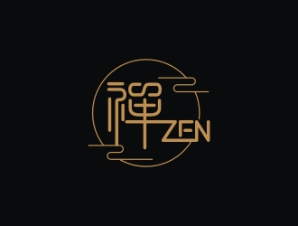 曾翼的禪ZEN中國文化logo設(shè)計(jì)logo設(shè)計(jì)