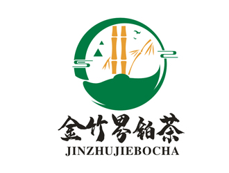 楊占斌的金竹界鉑茶 LOGOlogo設(shè)計(jì)