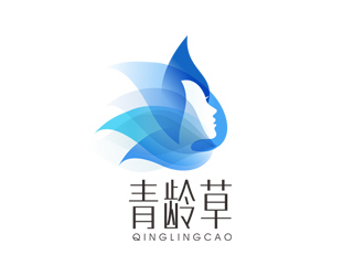 郭慶忠的青齡草化妝品品牌logo設(shè)計(jì)