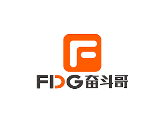 秦曉東的FDG奮斗哥logo設(shè)計(jì)