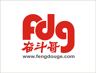 周都響的FDG奮斗哥logo設計