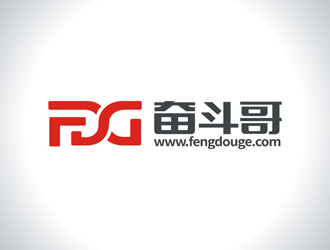 鄭國麟的FDG奮斗哥logo設計