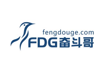 張偉的FDG奮斗哥logo設計