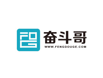 朱紅娟的FDG奮斗哥logo設計