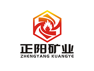 勞志飛的貴州金佳河邊井區(qū)正陽礦業(yè)有限公司logo設(shè)計(jì)