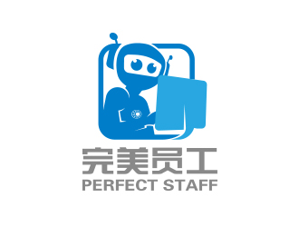 黃安悅的完美員工logo設(shè)計