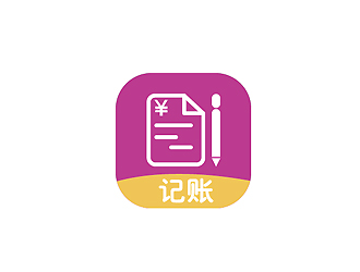 秦曉東的記賬logo設(shè)計