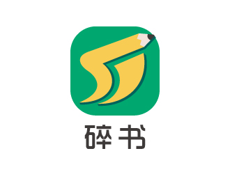 葉美寶的碎書APP標志設計logo設計