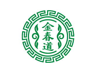 王濤的金春道logo設計