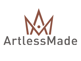 趙鵬的Artless Made英文服裝品牌logo設(shè)計logo設(shè)計