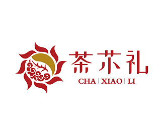 秦曉東的茶?禮logo設計