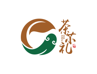 黃安悅的茶?禮logo設計