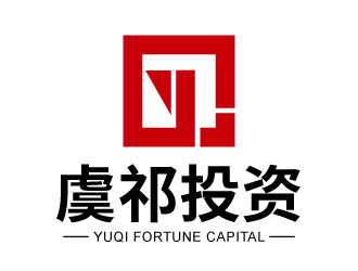 張俊的上海虞祁投資管理有限公司logo設計