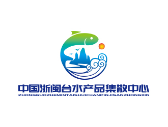 孫金澤的中國浙閩臺水產品集散中心logo設計