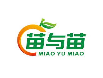 王濤的苗與苗生鮮logo設(shè)計