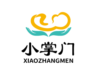 張俊的小掌門寶寶保健按摩logo設計