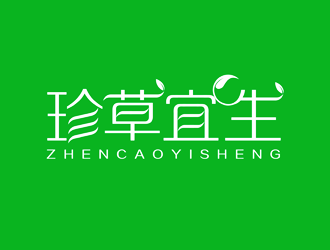 譚家強的珍草宜生養(yǎng)身產(chǎn)品LOGOlogo設(shè)計