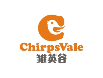 曾翼的雛英谷/ChirpsVale英語教育logo設(shè)計(jì)logo設(shè)計(jì)