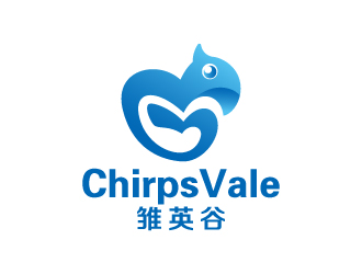 葉美寶的雛英谷/ChirpsVale英語(yǔ)教育logo設(shè)計(jì)logo設(shè)計(jì)