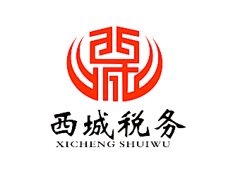 李杰的西城稅務字體logo設(shè)計