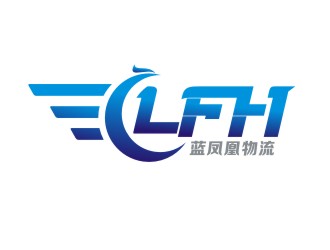 楊占斌的藍鳳凰物流logo設(shè)計