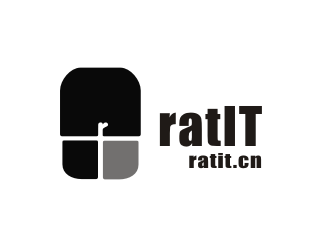 姜彥海的ratIT黑白圖標logo設計