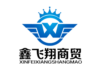 余亮亮的內蒙古鑫飛翔商貿有限公司logo設計