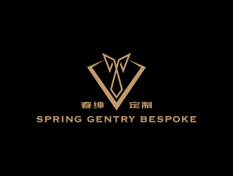 孫金澤的中文：春紳定制 英文：spring gentry bespokelogo設(shè)計(jì)