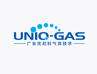 吳曉偉的UNIQ-GAS/廣東優(yōu)尼科氣體技術(shù)有限公司logo設(shè)計