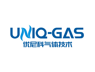 譚家強(qiáng)的UNIQ-GAS/廣東優(yōu)尼科氣體技術(shù)有限公司logo設(shè)計(jì)