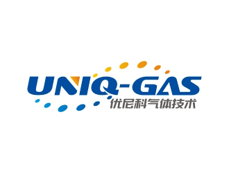 曾翼的UNIQ-GAS/廣東優(yōu)尼科氣體技術(shù)有限公司logo設(shè)計(jì)