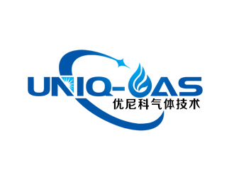 余亮亮的UNIQ-GAS/廣東優(yōu)尼科氣體技術(shù)有限公司logo設(shè)計(jì)