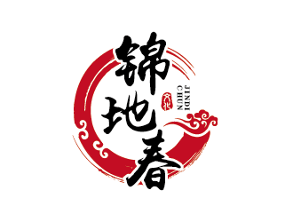 王濤的錦地春logo設(shè)計