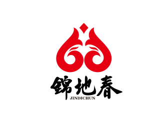 孫金澤的錦地春logo設(shè)計