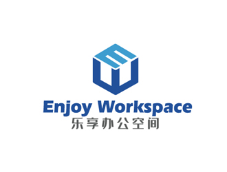 秦曉東的Enjoy Workspace                     樂 享 辦 公 空 間 logo設(shè)計(jì)