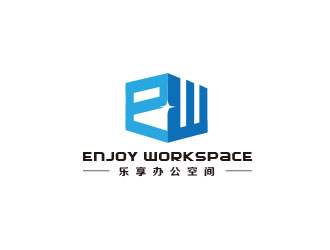 朱紅娟的Enjoy Workspace                     樂 享 辦 公 空 間 logo設計