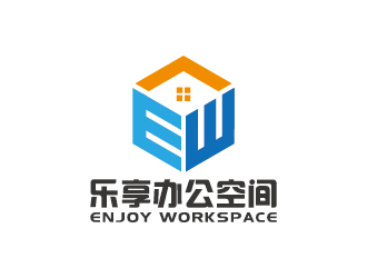 王濤的Enjoy Workspace                     樂 享 辦 公 空 間 logo設(shè)計(jì)