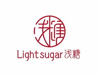 唐國強的淺糖烘焙學校logo設計logo設計