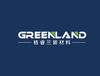 吳曉偉的嘉興格睿蘭新材料有限公司  Greenlandlogo設(shè)計(jì)