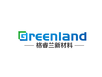 秦曉東的嘉興格睿蘭新材料有限公司  Greenlandlogo設計