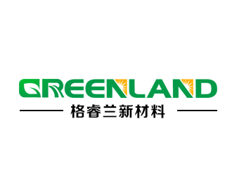 余亮亮的嘉興格睿蘭新材料有限公司  Greenlandlogo設計