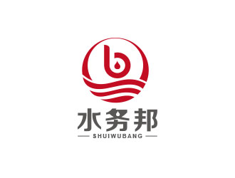 朱紅娟的水務(wù)邦中文字體設(shè)計(jì)logo設(shè)計(jì)