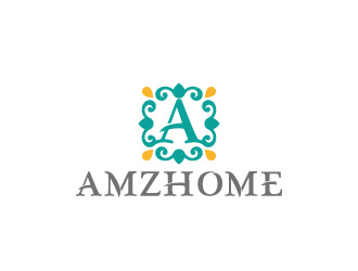 周金進的AMZHOME英文字母logologo設(shè)計