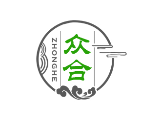 朱兵的眾合餐飲會所logo設(shè)計