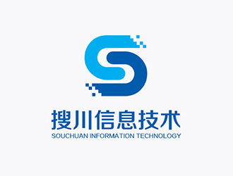 吳曉偉的搜川信息技術(shù)（北京）有限公司logo設(shè)計