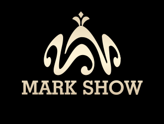 向正軍的泉州市嘜克秀文化娛樂有限公司  MARK SHOWlogo設(shè)計