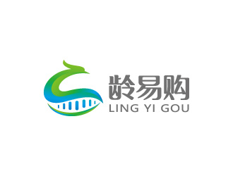 周金進的齡易購logo設計