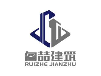 黃安悅的睿喆建筑logo設(shè)計